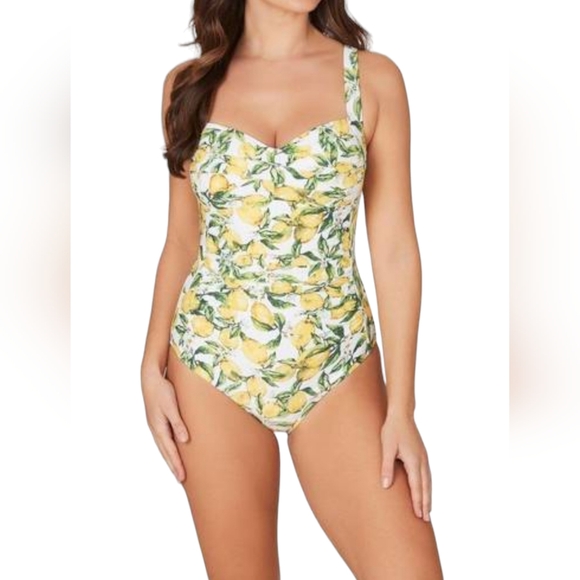 nip tuck swimwear Other - NipTuck lemon one piece swimsuit Size-4